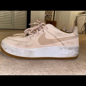 high nike pink air forces